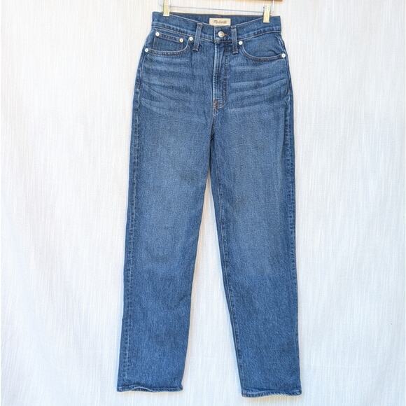 Madewell The Perfect Vintage High-Rise Straight Leg Jeans, size 26 - Picture 1 of 9